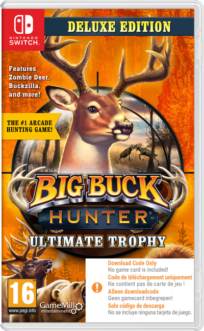 Big Buck Hunter Ultimate Trophy Deluxe Edition (Code in a Box) Nintendo Switch