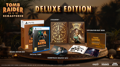 Tomb Raider IV-VI Remastered Starring Lara Croft Deluxe Edition PlayStation 5