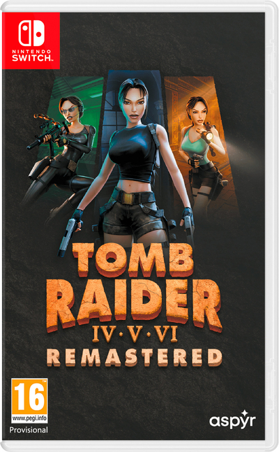 Tomb Raider IV-VI Remastered Starring Lara Croft Nintendo Switch