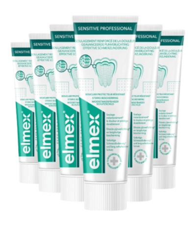 Elmex Sensitive Professional Tandpasta - 6 x 75 ml