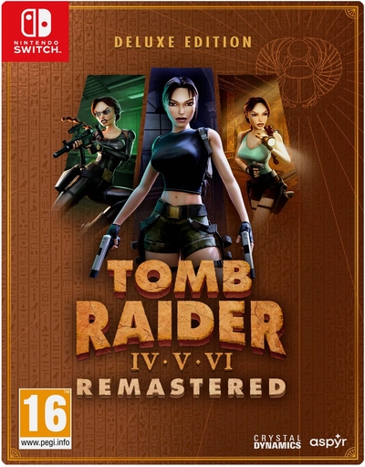 Tomb Raider IV-VI Remastered Starring Lara Croft: Deluxe Edition - Nintendo Switch - FR