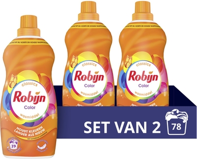 Robijn Vloeibaar wasmiddel gekleurde was - 78 wasbeurten