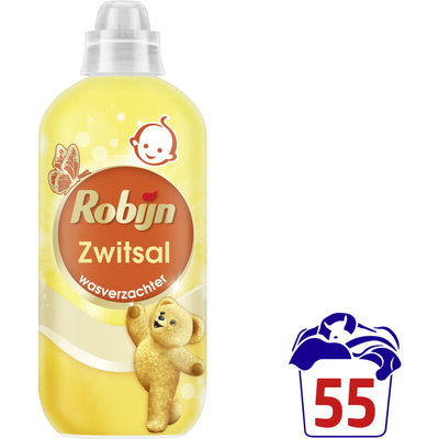 Robijn Zwitsal  wasverzachter  - 55 wasbeurten