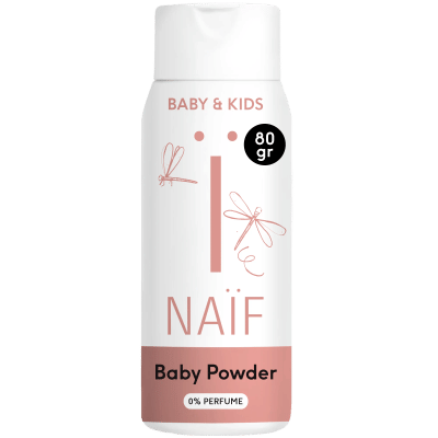 Naïf Babypoeder voor Baby & Kids 80gr