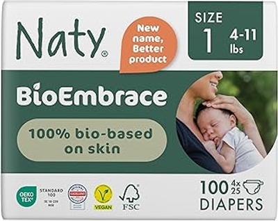 Eco by Naty  luiers maat 1 - 100 stuks
