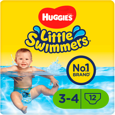 Huggies Little Swimmers  zwemluiers maat 3-4 - 12 stuks