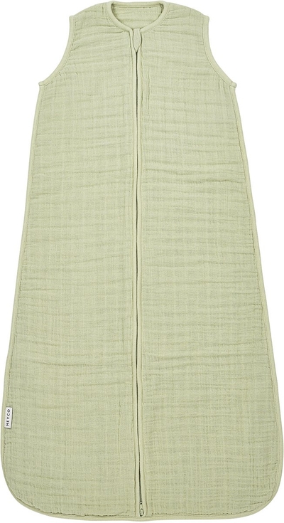 Meyco pre-washed hydrofiele zomerslaapzak soft olive