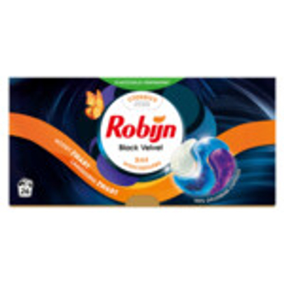 Robijn Black Velvet  wascapsules zwarte was - 26 wasbeurten