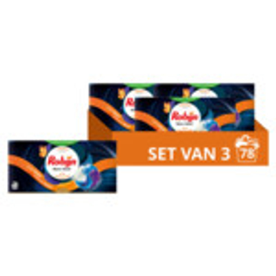 Robijn Black Velvet  wascapsules zwarte was - 78 wasbeurten