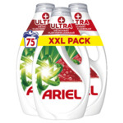 Ariel Vloeibaar & Ultra wasmiddel  - 75 wasbeurten