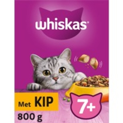 Whiskas 7+ Adult Katten Droogvoer Kip 800 gr