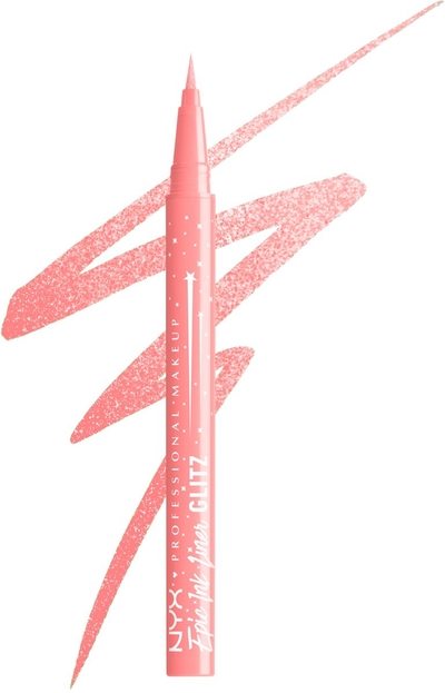 NYX Professional Make Up Epic Ink Liner Glitz Eyeliner - Intense kleur - Metallic - Bootcut Bling - 1 ST