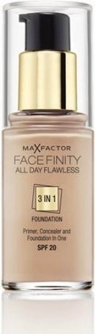 Max Factor Facefinity All Day Flawless 3-in-1 Foundation - 48 Warm Nude