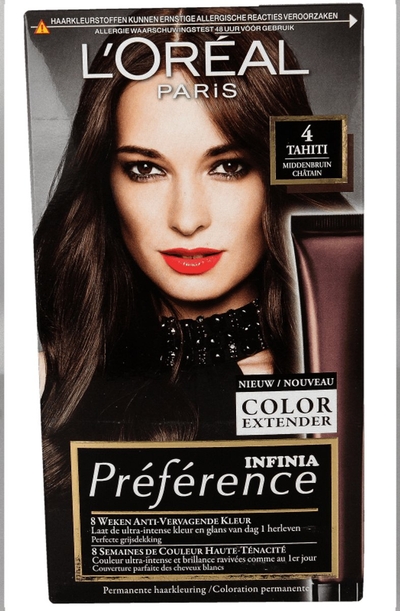 L'Oréal Paris Préférence 4 - Middenbruin