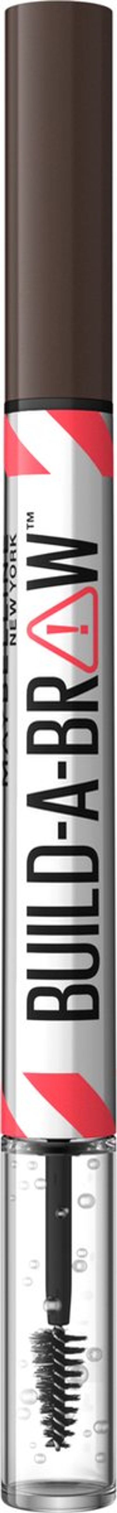 Maybelline - Build-a-Brow - Wenkbrauwpotlood/-gel - voor elk type wenkbrauw - creëert natuurlijke, vollere wenkbrauwen in slechts 2 stappen - Deep Brown