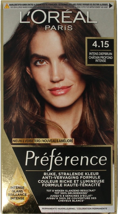 L'Oréal Paris Préférence 4.15 - Intens Diepbruin