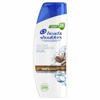 Head & Shoulders Anti-Haaruitval - Anti-Roos Shampoo - Met Cafeïne  6 x 300 ml