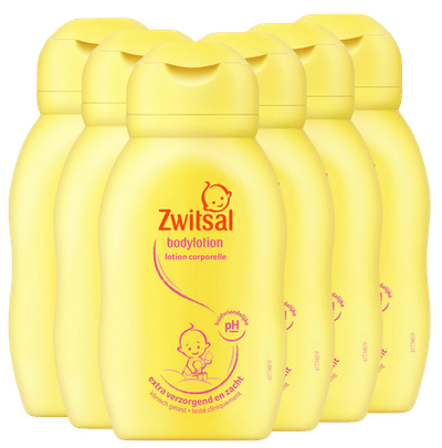 Zwitsal Zwitsal - Bodylotion - 6 x 75ml - Voordeelverpakking