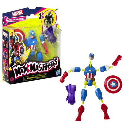 Marvel MixMashers figuur Captain America