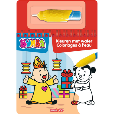Bumba Kleurboek Kleuren met Water Verjaardag