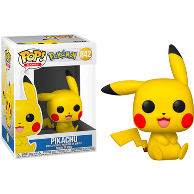 Funko Pop! Games: Pokemon - Pikachu Seated #842