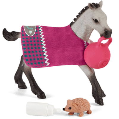 schleich HORSE CLUB spelplezier met veulen 42534