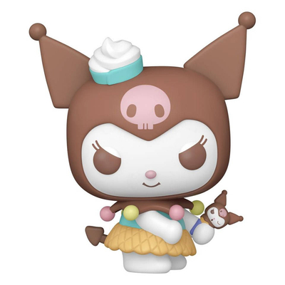 Hello Kitty Hello Kitty and Friends - Kuromi (Ice Cream) vinylfiguur 101 Funko Pop! meerkleurig Unisex