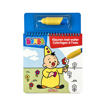 Bumba kleuren met water kleurboek