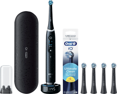 Oral-B iO 10 Zwart Special Edition Value Pack