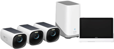 EufyCam 3 4-Pack + Smart Display E10