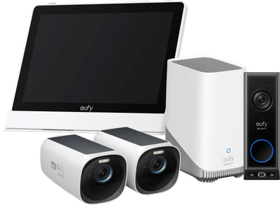 EufyCam 3 Duo Pack + HomeBase 3 + Doorbell E340 + Smart Display E10