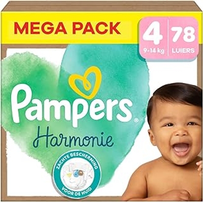 Pampers Harmonie  luiers maat 4 - 78 stuks