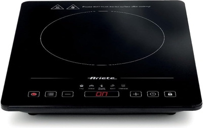Ariete 1997/00 - Inductiekookplaat - 1 pits - 2000 Watt - 10 standen - 5 programma's - 28 cm - automatische uitschakeling