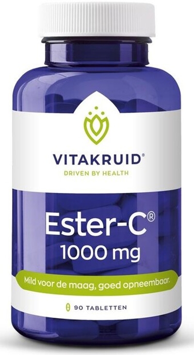 Vitakruid Ester-C® Vitamine C 1000 Flavonoïden Rozenbottel 90TB