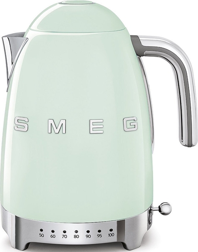 SMEG KLF04PGEU - Waterkoker - Watergroen - 1,7L - 7 Temperaturen