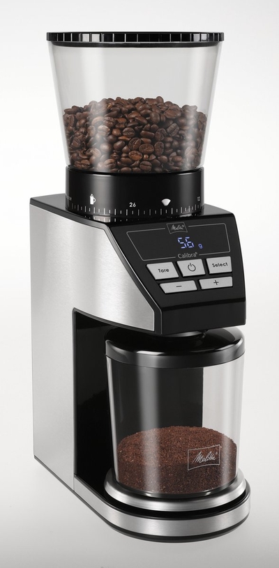Melitta Calibra koffiemolen 1027-01 zwart- roestvrij staal