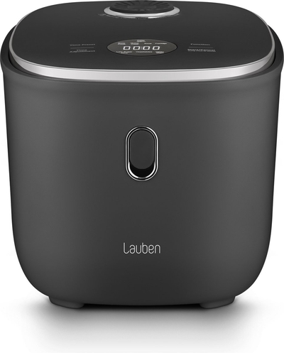 Lauben Rice Cooker - 3L- Rijstkoker - Stoomkoker - Rijstkoker met lage suikerfunctie - 605W - Zwart