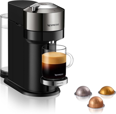 Krups Nespresso Vertuo Next XN910C - Koffiecupmachine - Chrome