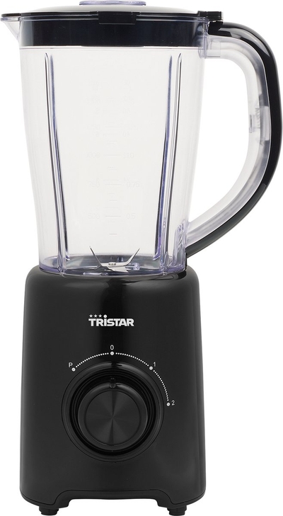 Tristar Blender BL-4476 - 1.5 liter - Kunststof Kan - 500 watt - Pulse functie - Ice crucher