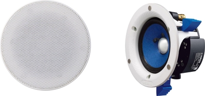 Yamaha NS-IC400 Ronde Inbouwluidsprekers 4" - Speakers - Wit (per paar – 2 stuks)