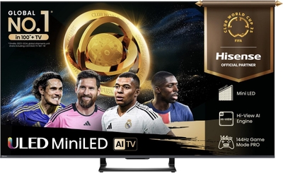 Hisense 55U7Q - 55 inch - 4K QLED MiniLED - 2025