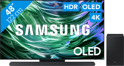 Samsung OLED 4K 48S93D (2024) + Samsung HW-S700D Zwart (2024)
