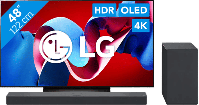 LG 48" OLED EVO C4 4K (2024) + LG DSC9S (2024)