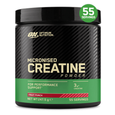 Optimum Nutrition Creatine (Micronized) Fruit Punch - 55 scoops