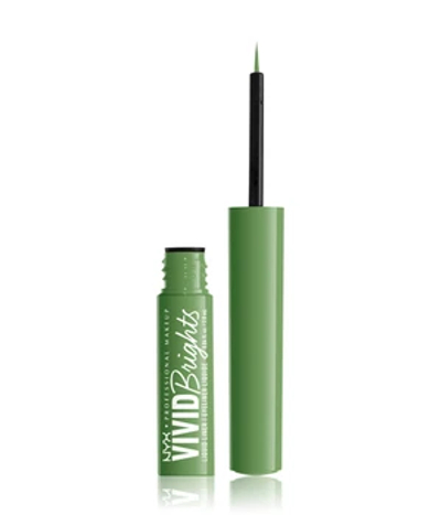 Nyx Professional Makeup-Vivid Brights Liquid Liner-Green Liquid Eye Liner