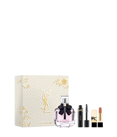 Yves Saint Laurent Mon Paris 50 ml EdP (+ Mini Mascara + Mini Rouge Pur Couture) Geurset 1 st