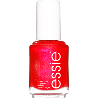 essie - gifts by essie - 635 let's party - rood - glitter nagellak - 13,5 ml