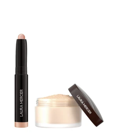 LAURA MERCIER Artistry Icons Translucent Loose Setting Powder and Caviar Stick Eye Shadow Set Gezichtsmake-up set 1 st