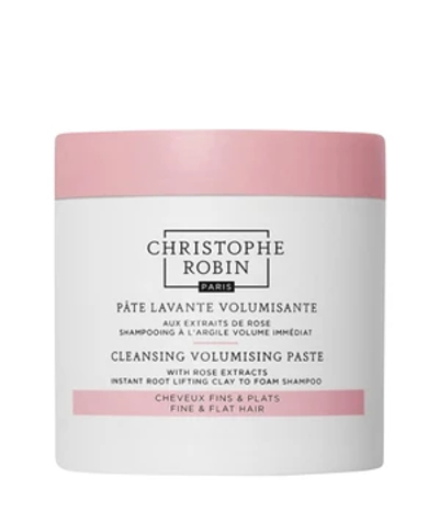 Christophe Robin Cleansing Volumising Paste Pure With Rose Extracts Shampoo 250 ml