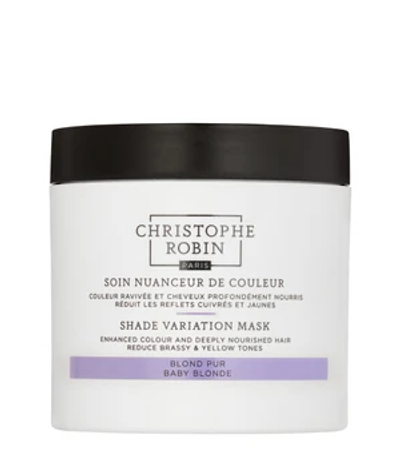 Christophe Robin Shade variation Mask Baby Blond Haarmasker 250 ml